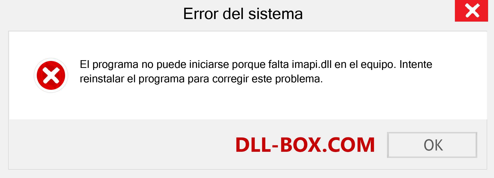 ¿Falta el archivo imapi.dll ?. Descargar para Windows 7, 8, 10 - Corregir imapi dll Missing Error en Windows, fotos, imágenes